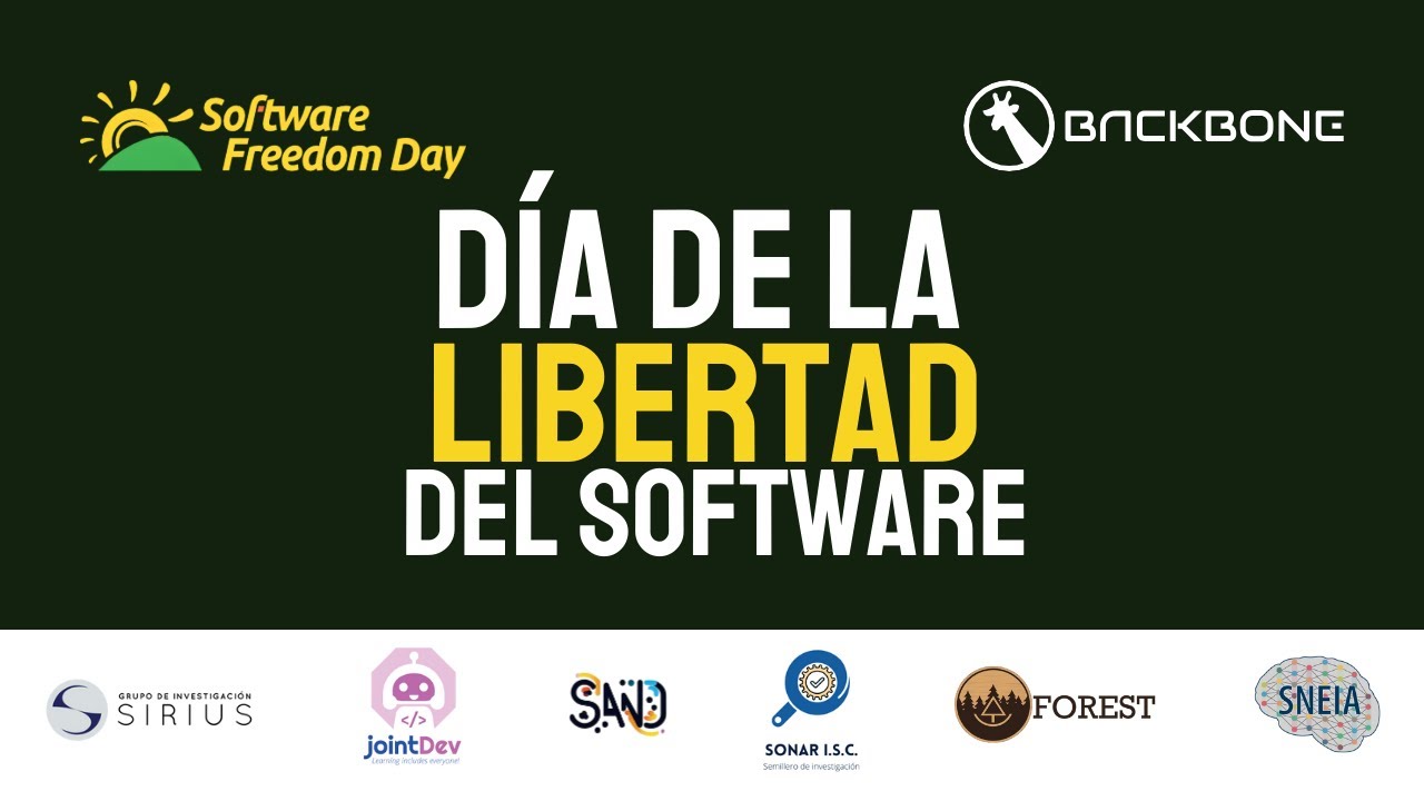 Portada del Software Freedom Day